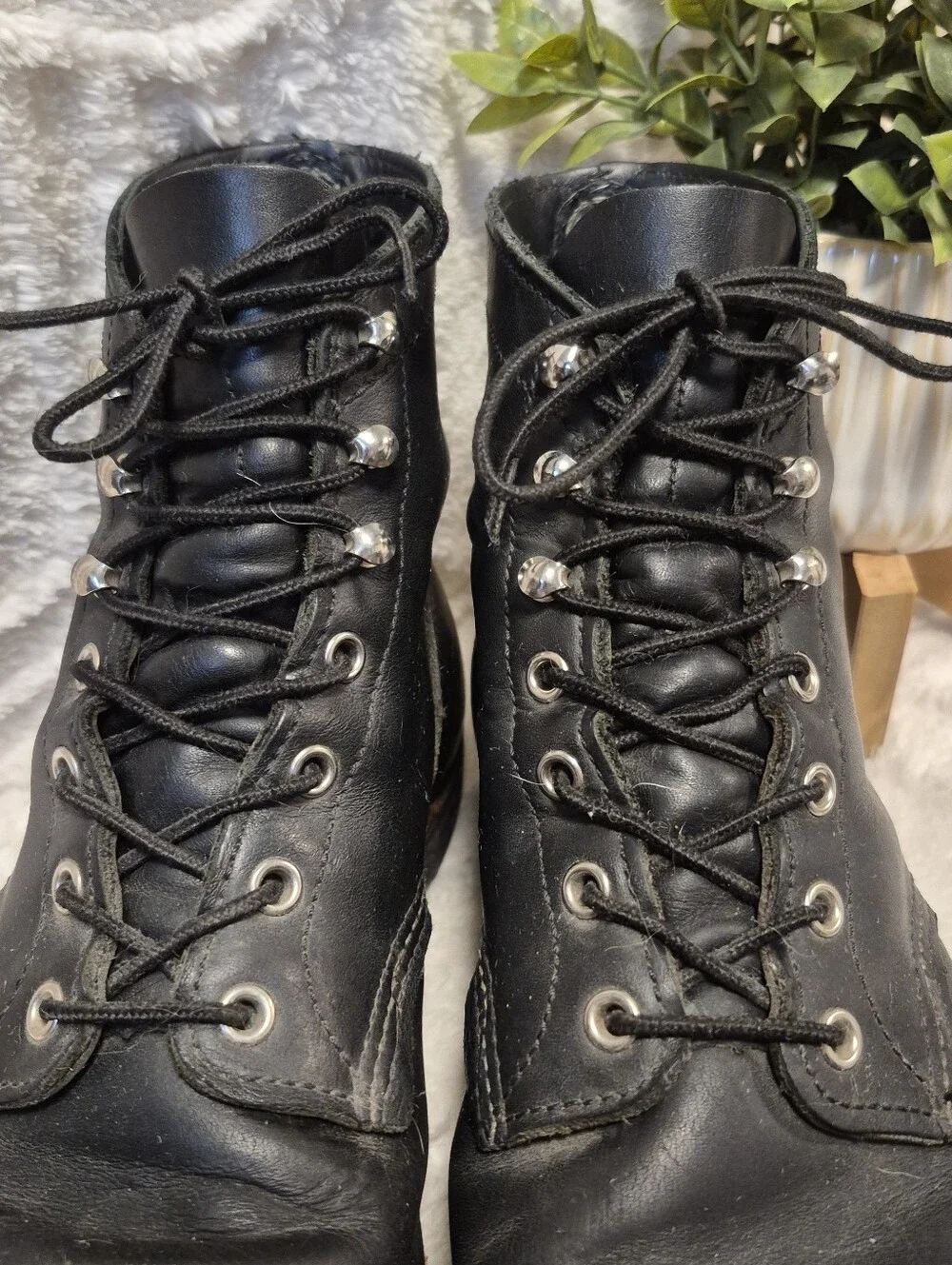 Red Wing Heritage Boots Iron Ranger 8084 Men's Sz 10.5 Black Leather